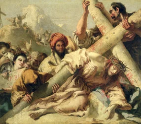 La caduta di Cristo sulla via del Calvario, 1772